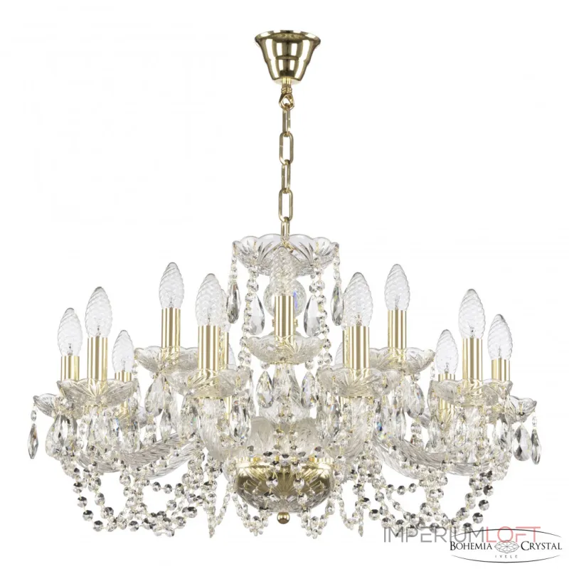 Подвесная люстра Bohemia Ivele Crystal 119 119/10+5/240 G
