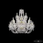 Подвесная люстра Bohemia Ivele Crystal 1402 1402/16+8+4/300/3d G