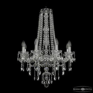 Подвесная люстра Bohemia Ivele Crystal 1415 1415/8/200/h-76 Ni Подвесная люстра Bohemia Ivele Crystal 1415 1415/8/200/h-76 Ni
