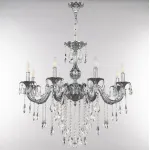 Подвесная люстра Bohemia Ivele Crystal AL7901 AL79101/8/250 B Ni