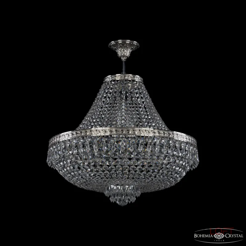 Подвесная люстра Bohemia Ivele Crystal 1927 19271/H1/55IV Ni Подвесная люстра Bohemia Ivele Crystal 1927 19271/H1/55IV Ni