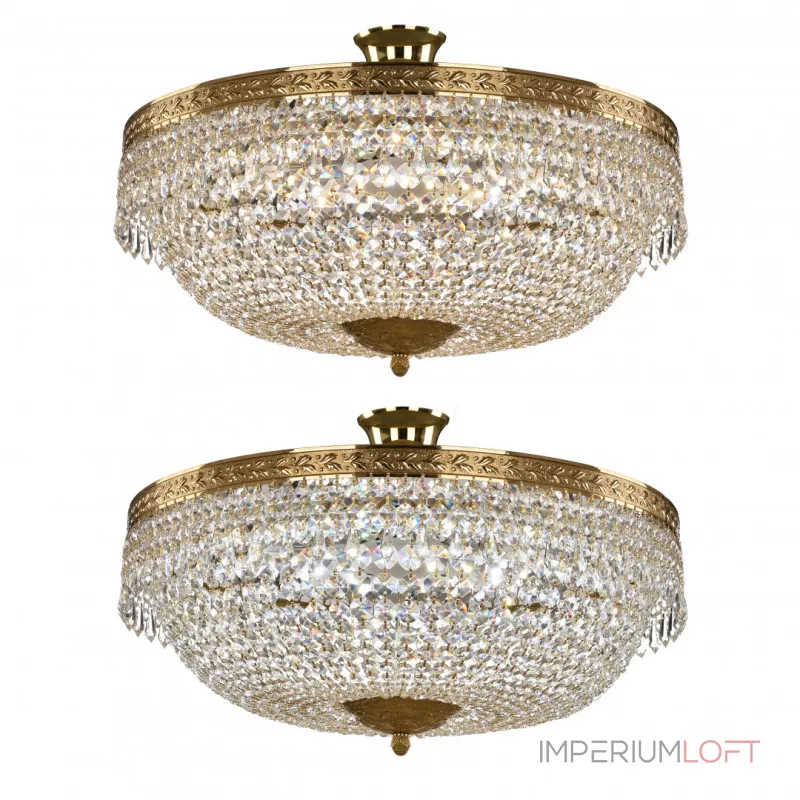 Потолочная люстра Bohemia Ivele Crystal 1901 19011/55IV/LED-DIM G
