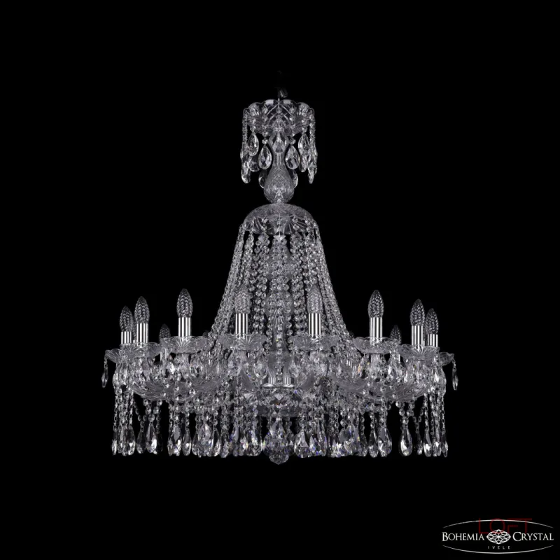 Подвесная люстра Bohemia Ivele Crystal 1413 1413/16/300/XL-91 Ni