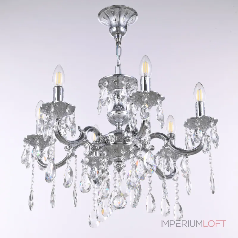 Подвесная люстра Bohemia Ivele Crystal AL77 AL77201/6/175 A Ni