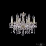 Подвесная люстра Bohemia Ivele Crystal 1413 1413/6/141 G