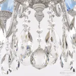 Подвесная люстра Bohemia Ivele Crystal AL7901 AL79101/6/175 A WMN P Aquamarine/M-1H