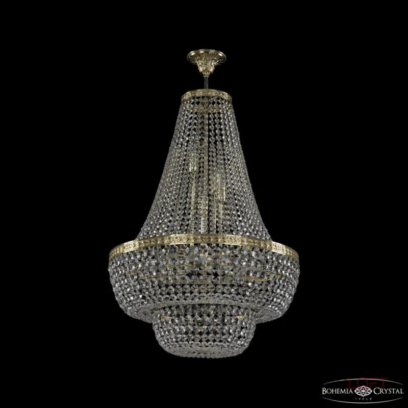 Подвесная люстра Bohemia Ivele Crystal 1910 19101/H2/55IV G
