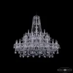 Подвесная люстра Bohemia Ivele Crystal 1411 1411/20+10+5/400/2d Ni