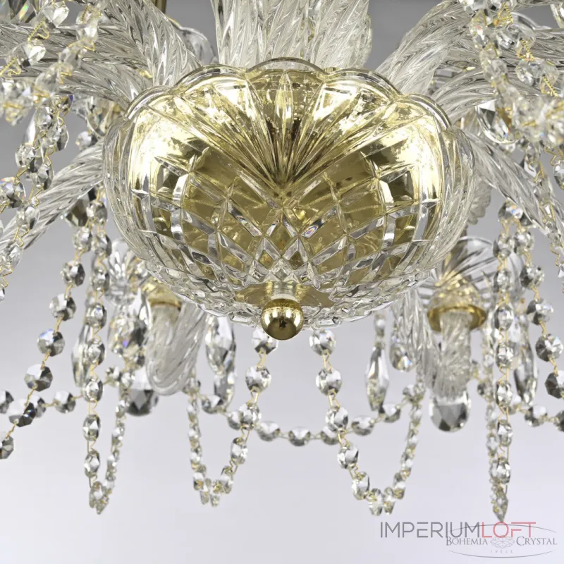 Подвесная люстра Bohemia Ivele Crystal 119 119/10+5/240 G