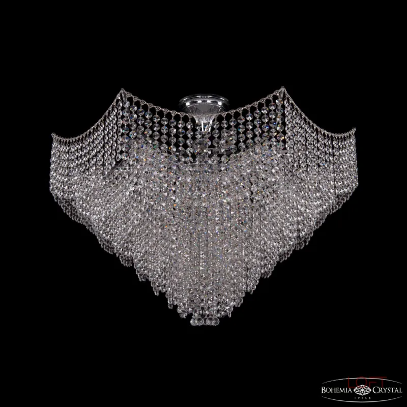 Потолочная люстра Bohemia Ivele Crystal 7707 77071/77 Ni