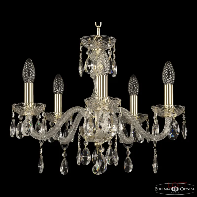Подвесная люстра Bohemia Ivele Crystal 117 117/5/165 G