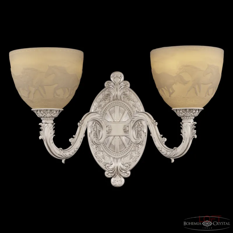 Бра Bohemia Ivele Crystal AL7901 AL7901B10/2/175 WMN P1 U Horse Бра Bohemia Ivele Crystal AL7901 AL7901B10/2/175 WMN P1 U Horse