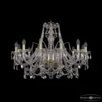 Подвесная люстра Bohemia Ivele Crystal 1411 1411/12/300 G Leafs