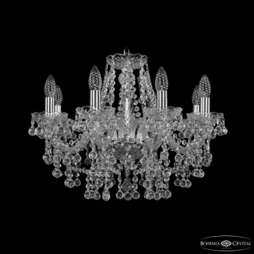 Люстра Bohemia Ivele Crystal 1409 1409/8/195 Ni