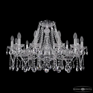 Подвесная люстра Bohemia Ivele Crystal 1413 1413/12/300 Ni