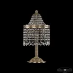 Настольная лампа Bohemia Ivele Crystal 1920 19201L6/H/20IV Pa Leafs