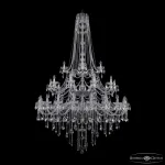 Подвесная люстра Bohemia Ivele Crystal 1415 1415/20+10+5/530/h-231/3d Ni