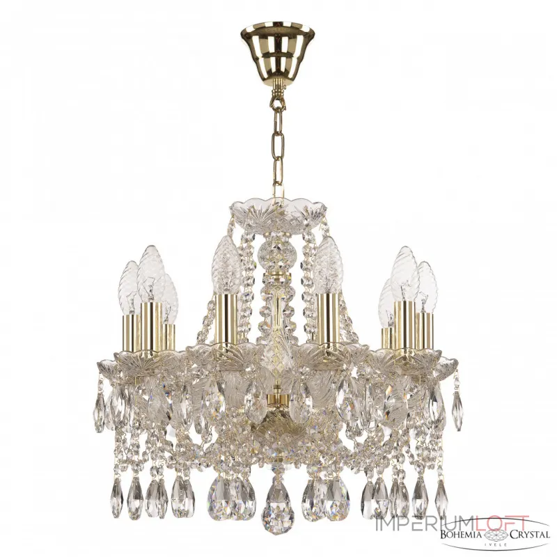 Подвесная люстра Bohemia Ivele Crystal 107 107/10/141 G