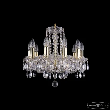 Подвесная люстра Bohemia Ivele Crystal 1402 1402/10/141 G Подвесная люстра Bohemia Ivele Crystal 1402 1402/10/141 G
