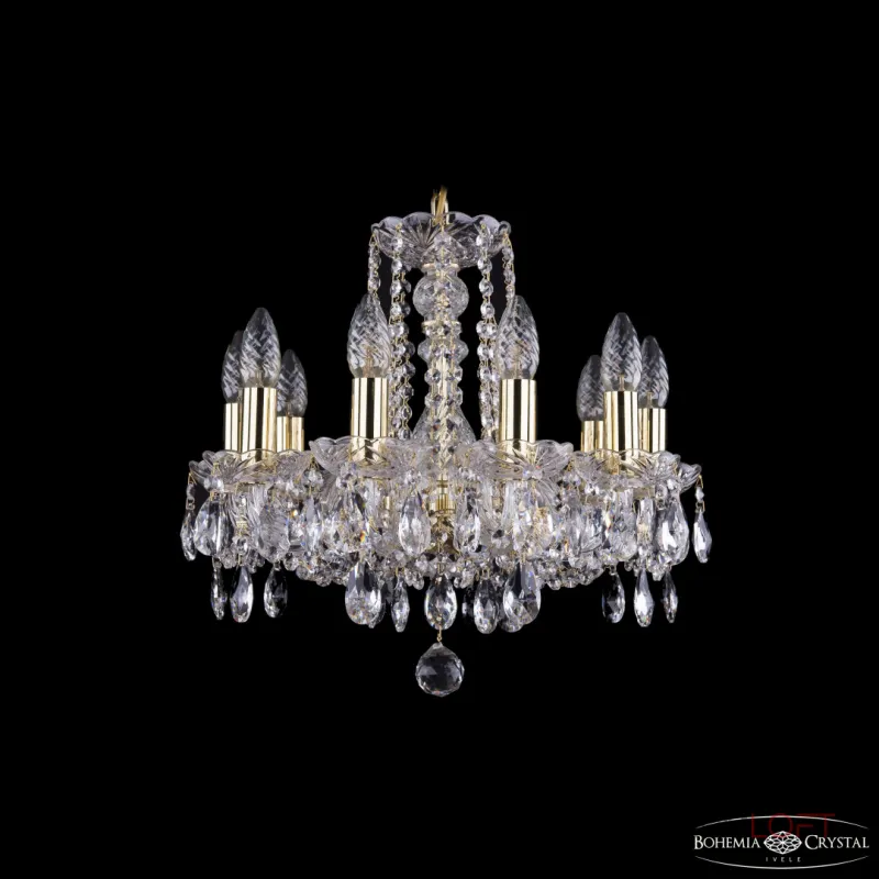 Подвесная люстра Bohemia Ivele Crystal 1402 1402/10/141 G Подвесная люстра Bohemia Ivele Crystal 1402 1402/10/141 G