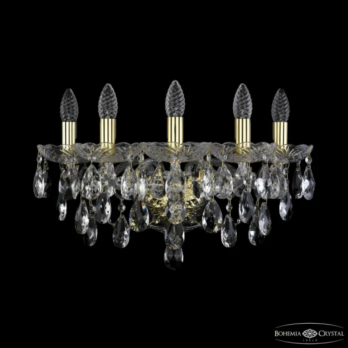 Бра Bohemia Ivele Crystal 1415 1415B/5/165/XL G от ImperiumLoft