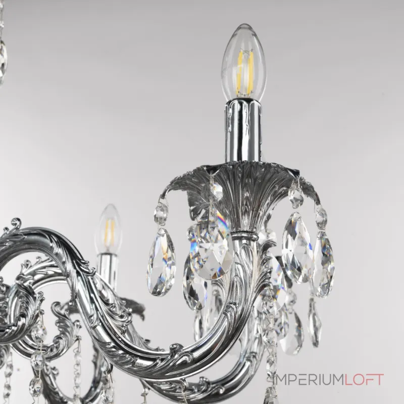 Подвесная люстра Bohemia Ivele Crystal AL7901 AL79101/8/250 B Ni Подвесная люстра Bohemia Ivele Crystal AL7901 AL79101/8/250 B Ni