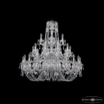 Подвесная люстра Bohemia Ivele Crystal 1402 1402/20+10+5/360/3d Ni