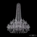 Подвесная люстра Bohemia Ivele Crystal 1402 1402/24+12+6/460/h-176/2d Ni