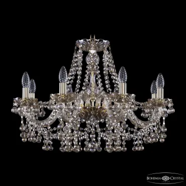Подвесная люстра Bohemia Ivele Crystal 1409 1409/8/240 G M801