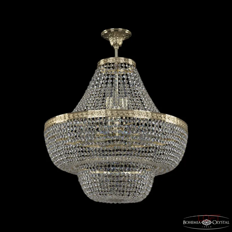 Подвесная люстра Bohemia Ivele Crystal 1909 19091/H1/55IV G Подвесная люстра Bohemia Ivele Crystal 1909 19091/H1/55IV G