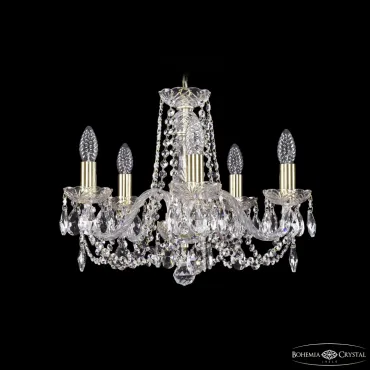 Подвесная люстра Bohemia Ivele Crystal 1402 1402/5/160 G