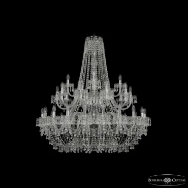Подвесная люстра Bohemia Ivele Crystal 1410 1410/20+10+5/400/2d Ni V0300