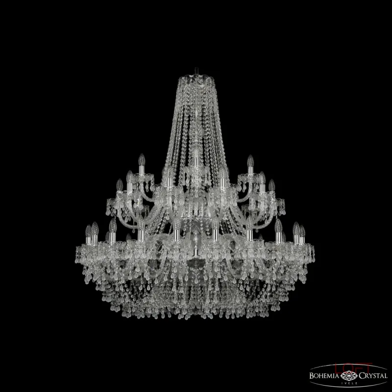 Подвесная люстра Bohemia Ivele Crystal 1410 1410/20+10+5/400/2d Ni V0300