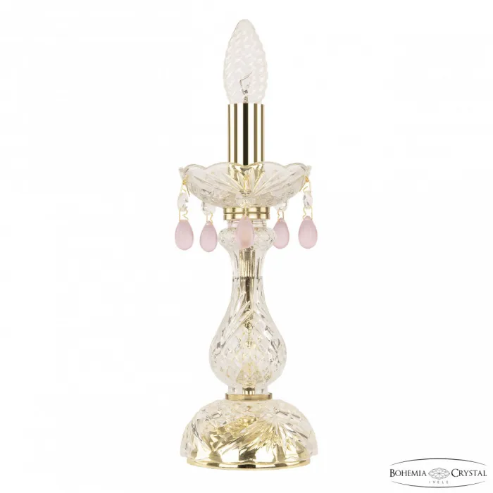 Настольная лампа Bohemia Ivele Crystal 112 112L/1-27 G V7010 от ImperiumLoft