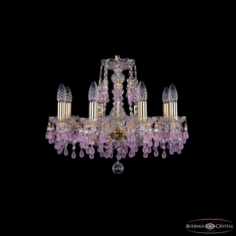 Подвесная люстра Bohemia Ivele Crystal 1410 1410/8/160 G V7010 Подвесная люстра Bohemia Ivele Crystal 1410 1410/8/160 G V7010