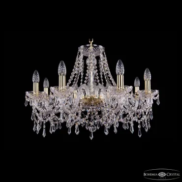 Подвесная люстра Bohemia Ivele Crystal 1403 1403/8/240 G