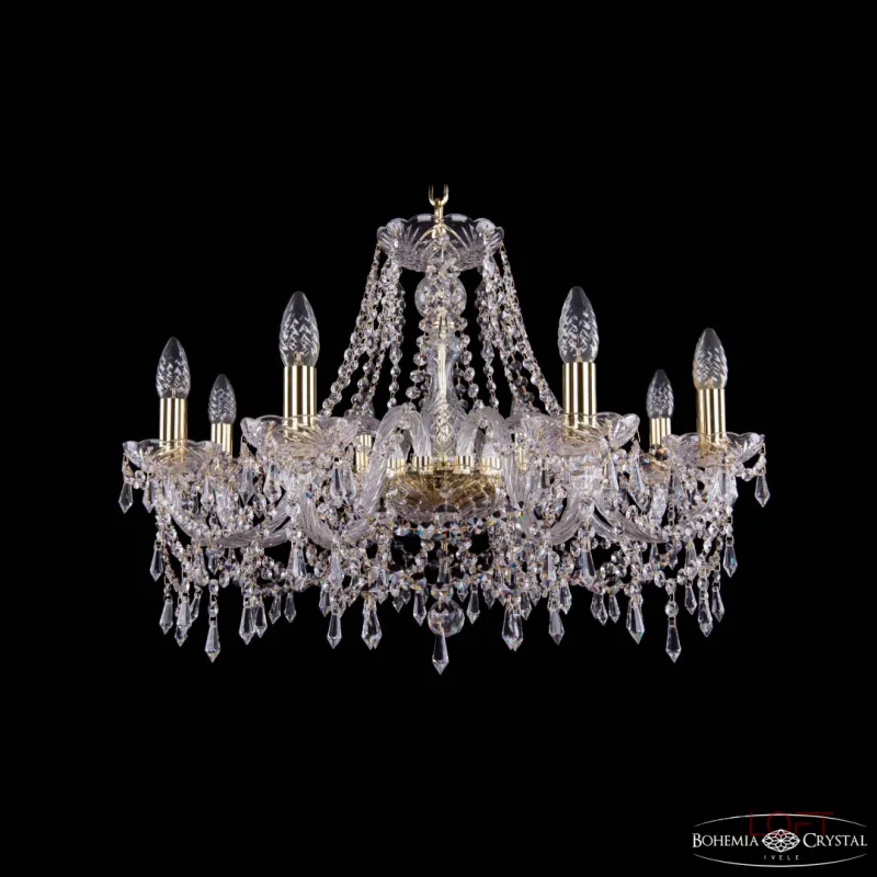 Подвесная люстра Bohemia Ivele Crystal 1403 1403/8/240 G