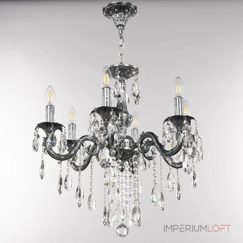 Подвесная люстра Bohemia Ivele Crystal AL7901 AL79101/6/175 B NB от ImperiumLoft Подвесная люстра Bohemia Ivele Crystal AL7901 AL79101/6/175 B NB от ImperiumLoft