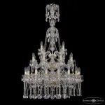 Подвесная люстра Bohemia Ivele Crystal 1413 1413/16+8+4/300/XL-134/3d G