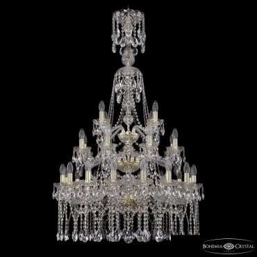 Подвесная люстра Bohemia Ivele Crystal 1413 1413/16+8+4/300/XL-134/3d G Подвесная люстра Bohemia Ivele Crystal 1413 1413/16+8+4/300/XL-134/3d G