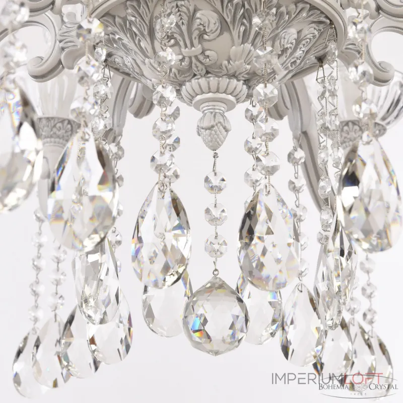 Подвесная люстра Bohemia Ivele Crystal AL7801 AL78101/8/250 A WMN P Clear/M-1H