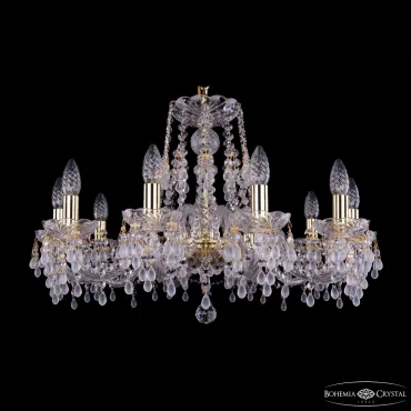 Подвесная люстра Bohemia Ivele Crystal 1410 1410/10/240 G V0300