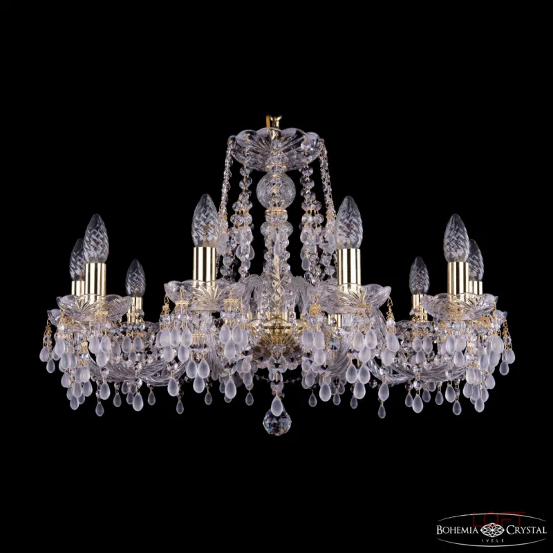 Подвесная люстра Bohemia Ivele Crystal 1410 1410/10/240 G V0300