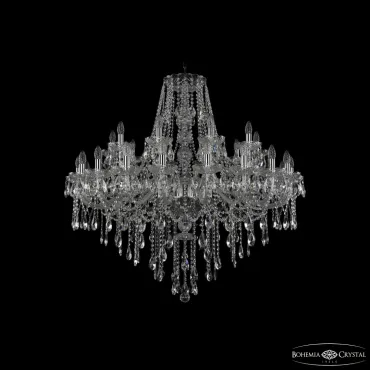 Подвесная люстра Bohemia Ivele Crystal 1415 1415/20+10/400 Ni