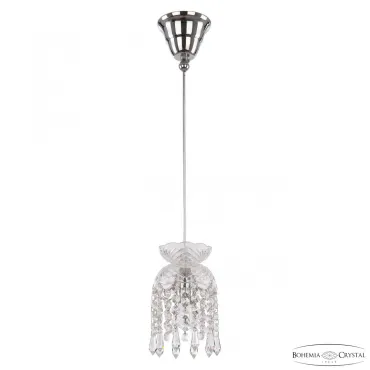 Подвесной светильник Bohemia Ivele Crystal 1478 14781P/11 Ni Drops Подвесной светильник Bohemia Ivele Crystal 1478 14781P/11 Ni Drops
