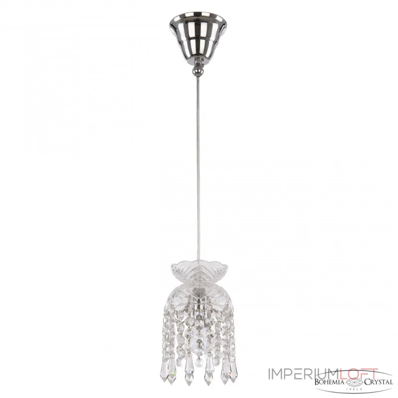 Подвесной светильник Bohemia Ivele Crystal 1478 14781P/11 Ni Drops Подвесной светильник Bohemia Ivele Crystal 1478 14781P/11 Ni Drops