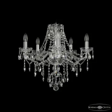 Подвесная люстра Bohemia Ivele Crystal 1415 1415/5/200 Ni Подвесная люстра Bohemia Ivele Crystal 1415 1415/5/200 Ni
