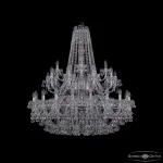 Подвесная люстра Bohemia Ivele Crystal 1409 1409/20+10+5/400/2d Ni