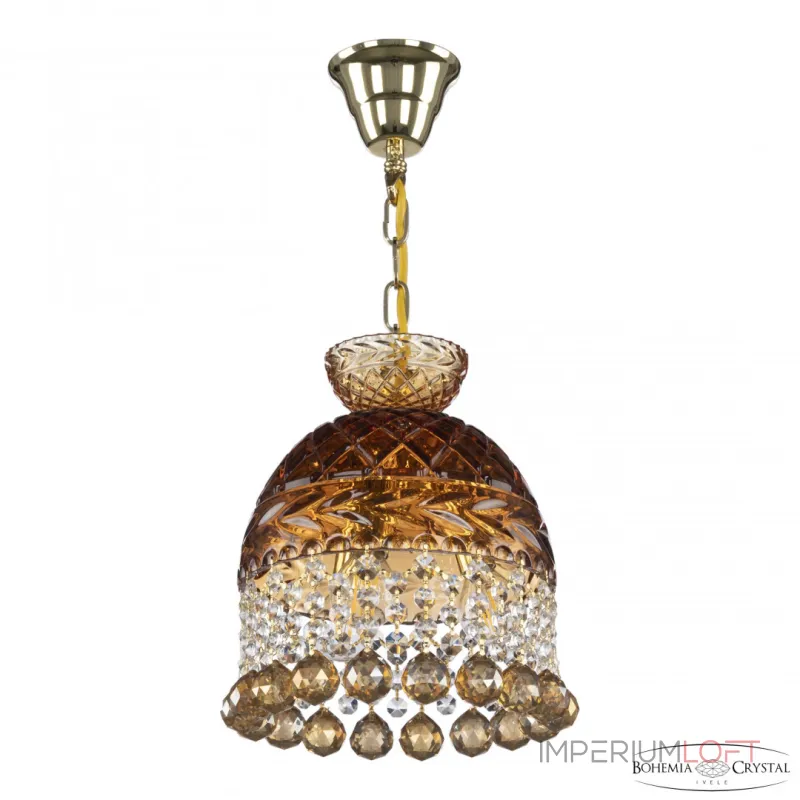 Подвесной светильник Bohemia Ivele Crystal 5478 5478/22 G Amber/M-1F Balls K721