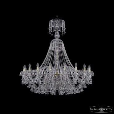 Подвесная люстра Bohemia Ivele Crystal 1409 1409/20/460/XL-136 G